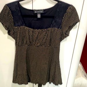 INC blouse in nylon, size medium